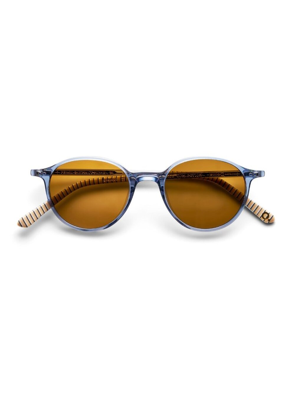 New Etnia Barcelona Unisex Sunglasses Blue Acetate Frame PEARL DISTRICT II SUN